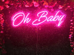 Oh Baby Neon Sign